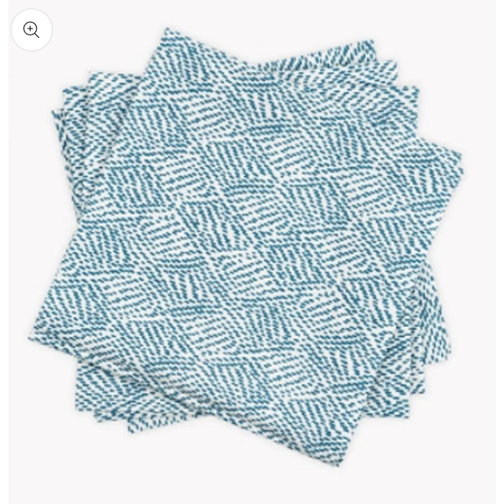Matouk Duma Diamond Napkins (Set of 4) 100% LINEN